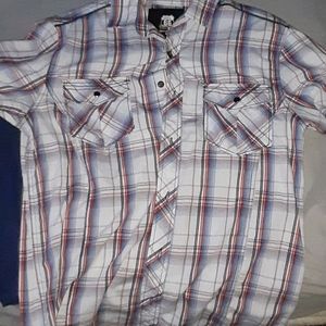 Route 66 Button Up Flannel